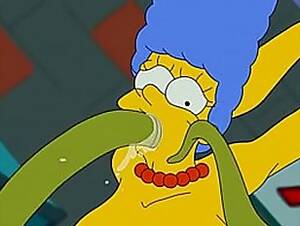 Marge Simpson Tentacle Porn - Marge Simpson Alien Breeding