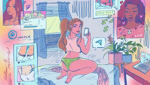Drunk Girl Sex Captions - OnlyFans blurs the line between influencers, sex workers, and porn stars -  Vox