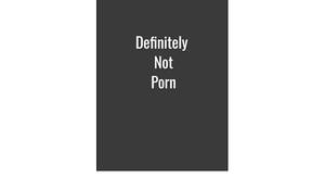 Definitely Not Porn - Definitely Not Porn - lined notebook: college... by Wolfe, S.A.