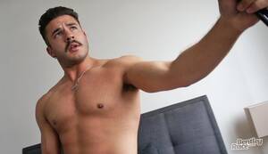 Hot Gymnast Gay Porn Tumblr - Sexy Beefy Gymnast Zak Bray Strokes His Nice Stiff Cock - Rough Straight Men