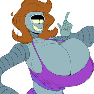 Futurama Robot Girl Porn - Rule 34 - 1girls basic color edit big ass big breasts breasts coilette  color edit colored detnox edit female futurama humanoid robot rule 63 thick  thighs wide hips | 4649183