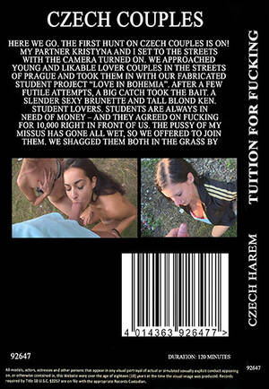 Czech Fucked Caption - Sex Title: CZECH Czech Couples - Tuition For Fucking - order as porn DVD