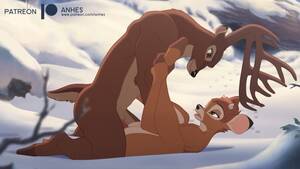 Disney Bambi Gay Porn Girl - Rule 34 - 2boys anal anal sex anhes anthro anthro on anthro bambi  (character) bambi (film) black nose brown fur daddy deer disney father  father and son father penetrating son furry gay