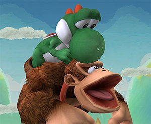Donkey Kong Porn Gay - Donkey Kong fights for his life against a drug-crazed Yoshi. The attack was  later attributed to Donkey Kong Syndrome.