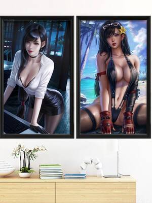 fantasy toon girls naked - Tifa Anime Game Sexy Nude Girl Cartoon Final Fantasy Art-poster Prints  Decor Decoration Home For Living Room Custom Picture Silk - Painting &  Calligraphy - AliExpress