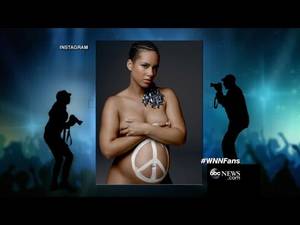 alicia keys pregnant and naked - Alicia Keys Nude And Pregnant