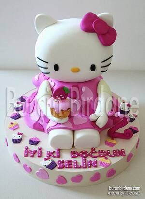 3d Cake Porn - Hello Kitty 3D Cake | Hello kitty cake, Cat cake, 3d cake