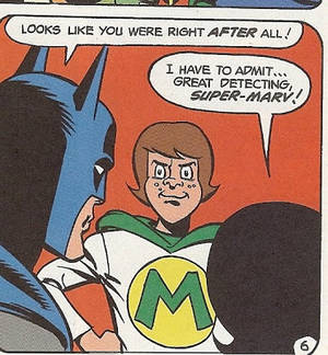 Marvin Comic Porn - And I can't help but be shamefully fascinated, shamefully enthused by my  tumbling comic book thoughts. Shamelessly interested in Marvin and Batman.)