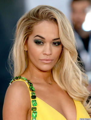 blonde school girl - rita ora