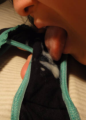 girl chewing cum covered panties - cum on panties | MOTHERLESS.COM â„¢
