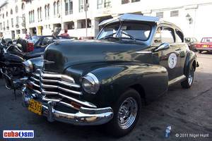 Classic Cuban Porn - Chevrolet Cars in Cuba. Fleetline Aero from 1947