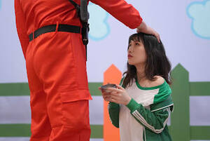 japanese squirting games - Squid Game Porn Parody - Squirt Game Ep 2