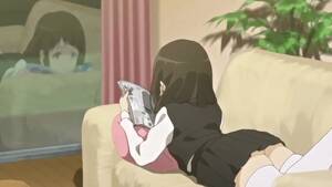 Anime Girl Anal Pain - Hentai school girl is raw analized by pervert fellow on a couch