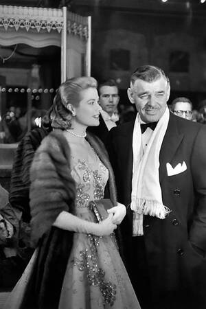 Grace Kelly Porn - Grace Kelly and Clark Gable at the premiere of Mogambo, 1953 [925x741] :  r/HistoryPorn