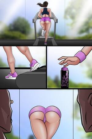 Comic Porn Gang Bang - Wife's Gangbang at the gym porn comic Page-1-3. : r/CartoonPorn