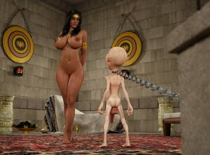 3d Araba Slave Porn - Arabian princess and her monster slave with a huge cock | 3dwerewolfporn.com