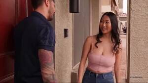 asian neighbour - Asian big tits pornstar Sharon Lee fucks with neighbor