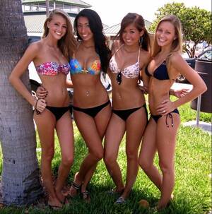 college bikini girls topless beach - Bikini Babes. Porn Pic - EPORNER