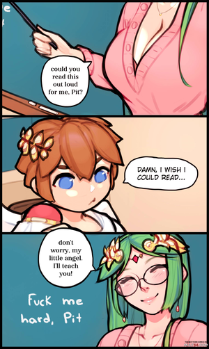 icarus cartoon sex - Teacher Palutena porn comic - the best cartoon porn comics, Rule 34 | MULT34