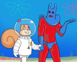 Black Spongebob Porn - âœ…ï¸ Porn comic SpongeBob. Sandy x Man Ray. BIntend Sex comic beauty Sandy  met | Porn comics in English for adults only | sexkomix2.com