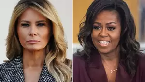 Michelle Obama Hillary Clinton Nude Porn - Michelle Obama Accused of Being 'Jealous' of Melania Trump