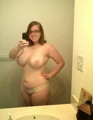 naked chubby body - Chubby teen self shot mirror