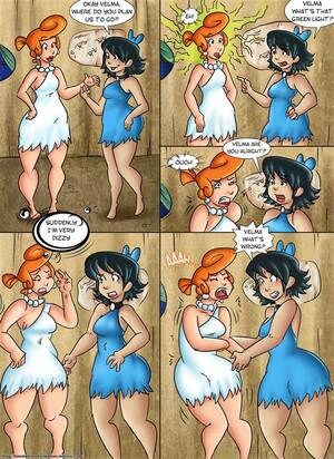 Betty And Wilma Flintstone Porn Ir - Flintsones with Betty Rubble and Wilma Flintstone by Locofuria |  XXXComics.Org