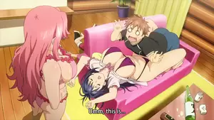 big boobs ecchi anime - Aki Nijou - Maken-Ki! Two ecchi anime (2014) | xHamster