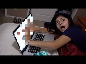 Lil Sis Watches Porn - CAUGHT MY LITTLE SISTER WATCHING PORN - YouTube