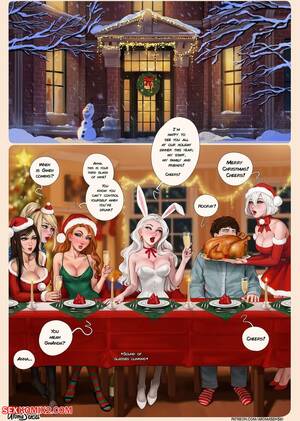 christmas toon sluts - âœ…ï¸ Porn comic Frozen Inc. Christmas Party 2022. Aroma Sensei. Sex comic  blonde Elsa invited | Porn comics in English for adults only | sexkomix2.com