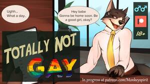 Gay Furry Cartoon Porn - Totally Not Gay (ongoing) comic porn | HD Porn Comics