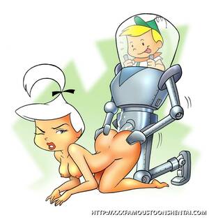 Cartoon Sex Jetsons Judy Porn - Judy Jetson gets naked and get into position so Elroy could test his new  robotic fucksuit! â€“ Jetsons Cartoon Sex