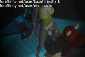 Anime Futa Shark Furry Porn - Futa Shark On Femboy Raccoon Yiff (Second Life) - FAPCAT