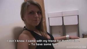 Czech Party Porn Uncensored - BEAUTIFUL MODEL FUCKS FOR MONEY!