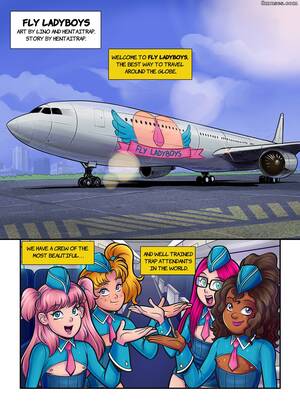 Flying Cartoon Porn - Fly Ladyboys Issue 1 - 8muses Comics - Sex Comics and Porn Cartoons