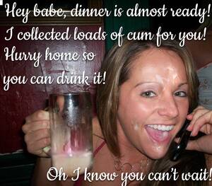 Gokkun Porn Captioned - Cum for a drink! | MOTHERLESS.COM â„¢