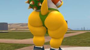 Bowser Porn Ass - Bowser Junior Baseball Braps - ThisVid.com