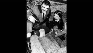 Lil Baby Fucking Porn - Child actress Lisa Loring and John Astin in The Addams Family, Child stars