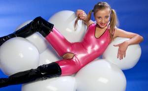 latex rubber tits - Wallpaper betty, blonde, young, model, sexy babe, posing, sitting, latex,  catsuit, pink, pvc, boots, open crotch, shaved, pussy, rubber, shiny,  fetish, ...