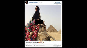 Egyptian Pyramids Porn Star - Adult actress investigated after inappropriate photos at Egyptian pyramids  | PIX11