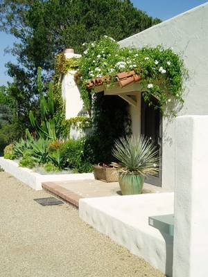 Hardscape Porn - Lilian Rice, Estate landscape, Rancho Santa Fe, courtyard, pavers -  mediterranean - entry - san diego - by The Design Build Company