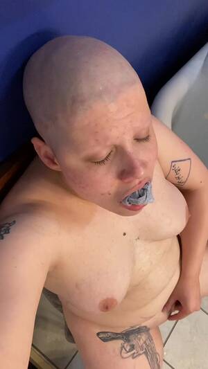 Alopecia Porn - Hairless whore: going completely bald and browless with a fetish self  humiliation headshave by Bald bitch studios | Faphouse