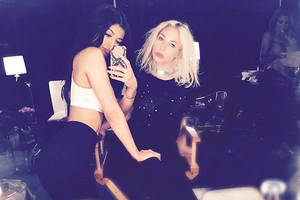 live cam accidental nudes - 9Khloe Kardashian is caught naked in sister Kylie Jenner's selfie