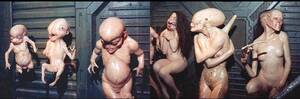 Alien Resurrection Porn - Failed Ripley Clones Props From Alien Resurrection : r/LV426