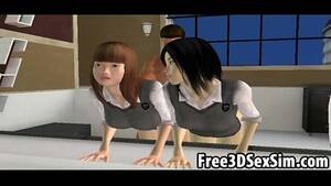 Chinese Girls Porn 3d Cartoons - Two sexy 3D cartoon asian babes sucking and fucking - XVIDEOS.COM