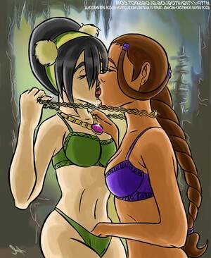 Avatar The Last Airbender Panties - 130639886 avatar the last airbender bra french kiss hand in panties katara  kissing tiquitoc toph bei fong yuri | Avatar XXX