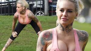 accidental beach nudity - Ex On The Beach's Jemma Lucy struggles to contain her plunging cleavage as  she works up a sweat - Mirror Online