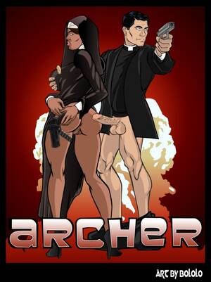Mallory Archer Porn - Archer had no idea what priests should do so he blew up his and Lana's  decorate pretty shortly â€“ Archer Hentai