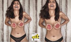 nipple hot bollywood - Esha Gupta Uses Fruits to Cover Nipples in New Semi-Nude Picture: Sexy  Topless Photoshoot Will Leave Your Mind Blown | India.com