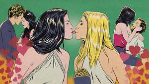 beyonce cartoon lesbian fuck - The Short-Lived Reign of MTV's Best Kiss Award - The Ringer
